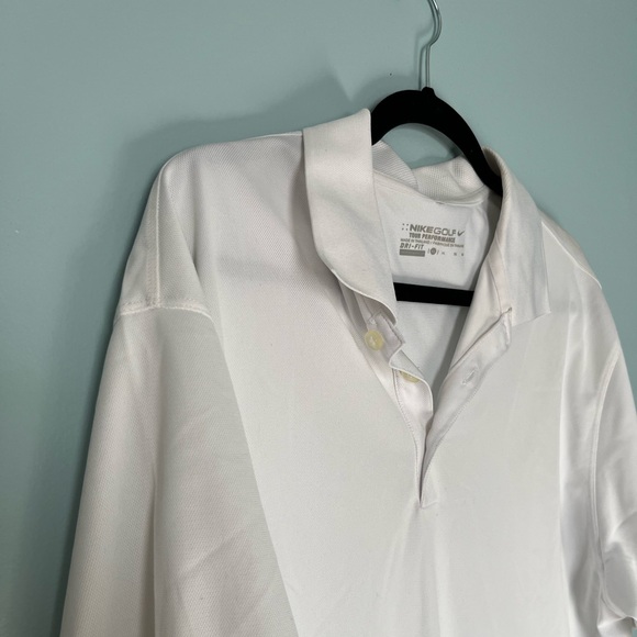 Nike Golf Tour Performance Dry Fit Golf Shirt Polo T-Shirt Active Wear Athletic - Picture 2 of 5